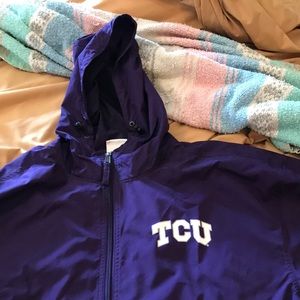 TCU lightweight rain jacket